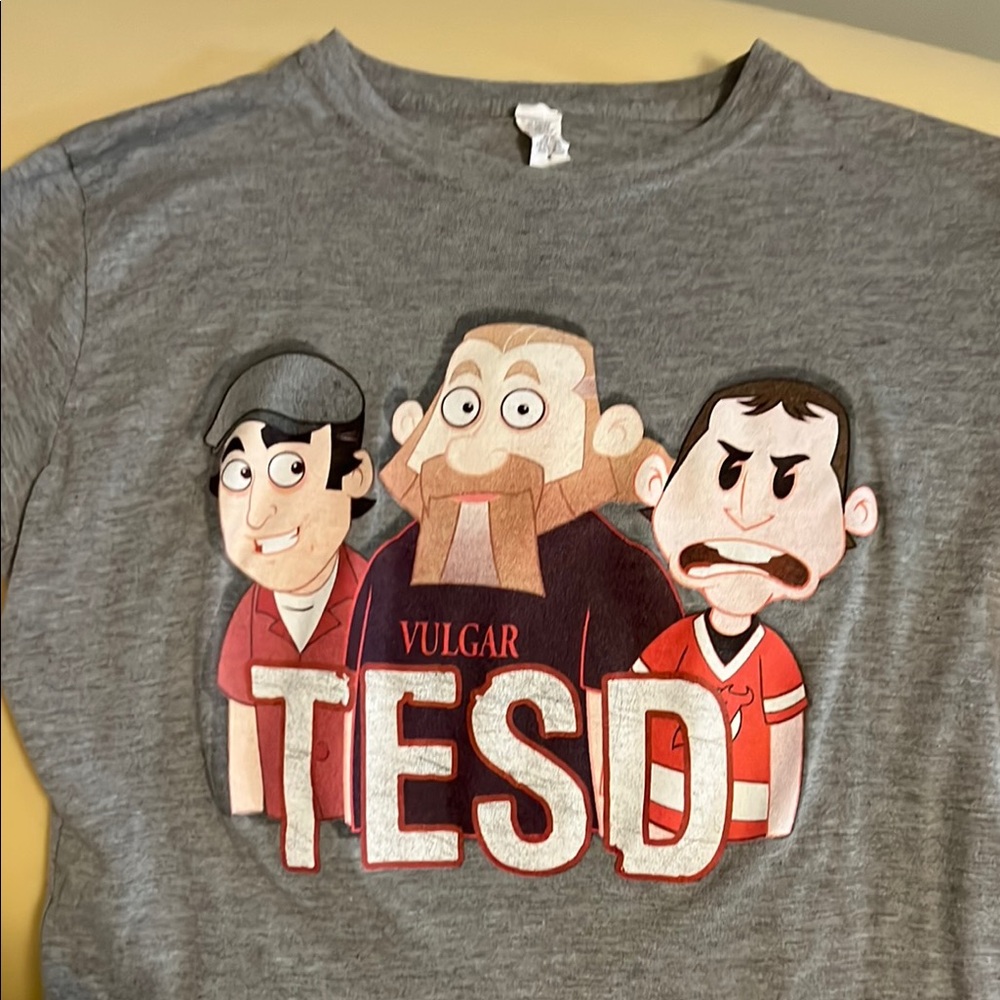 Original TESD T-Shirt with Q, Bryan & Walt